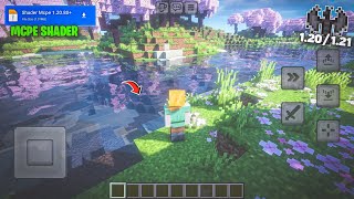 Ultimate Shaders Mcpe v12080  121 Shaders Minecraft PE Mcpe 120 [upl. by Schonthal]