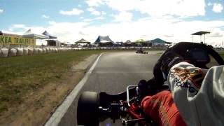 On Board KZ2 Hamilton Kart Track [upl. by Pegasus]