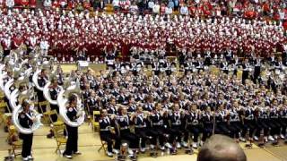 Ohio State University Marching Band plays Carmen Ohio at Skull Session 1152011 vs IU [upl. by Madora398]