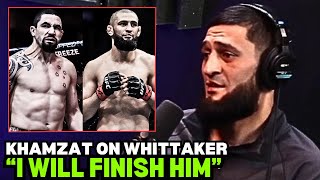 Khamzat Chimaev PREDICTS His Fight Against Robert Whittaker INTERVIEW [upl. by Engedus]