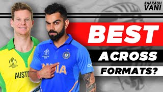 SMITH vs KOHLI  The BEST batsman across ALL FORMATS  AakashVani  OpenMic Debate [upl. by Nigrom]