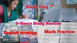 📚Study Vlog 📚A Productive Day🎯WBCS ClerkshipMTS AntaraSarkarjr9tl [upl. by Farkas]