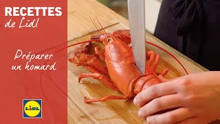 Comment préparer un homard  Lidl France [upl. by Pirri582]