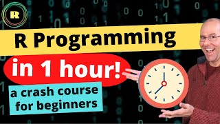 R programming in one hour  a crash course for beginners [upl. by Aitnahc719]