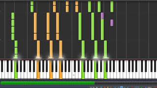 Hyakujuu Sentai Gaoranger PSX Final Boss Theme  Piano Synthesia [upl. by Petuu399]