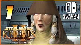 Star Wars Knights of the Old Republic II  The Sith Lords Part 1 Switch No Commentary [upl. by Nynahs]