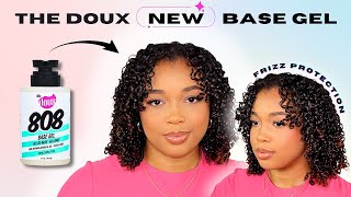 I TRIED THE DOUXS NEW 808 BASE GEL  SHINE  DEFINITION  NO FRIZZ  ONE PRODUCT [upl. by Delsman263]