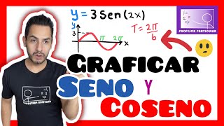 ✅​GRÁFICAS de SENO y COSENO 𝙈𝙪𝙮 𝙁á𝙘𝙞𝙡 😎​🫵​💯​ TRIGONOMETRÍA [upl. by Richella]