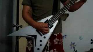 megadeth she wolf solo cover [upl. by Allenad35]