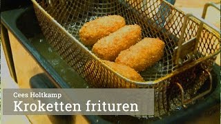 Masterclass kroketten frituren door Cees Holtkamp [upl. by Arliene]