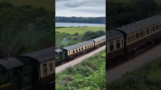 Paignton to Dartmouth steam train steamtrainpaignton [upl. by Dnana]