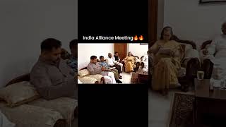 India Alliance Meeting 🔥🔥 kejriwal bhagwantmann sanjaysingh raghavchadha rahulgandhi [upl. by Revert]