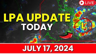 Latest LPA Update Today July 17 2024  Weather Update Today  Pagasa Weather Update Today [upl. by Tarrant]