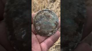 horse boss saddlers badge metal detecting Scotland ancient fields of Stirling [upl. by Ellenrad]