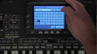 Korg Pa3X Video Manual Part 6 SongBook [upl. by Yroggerg12]