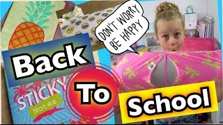 BACK TO SCHOOL HAUL ♥ coole Schulsachen super günstig ♥ Mavie Noelle Family [upl. by Acimat]