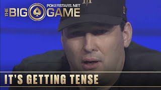 The Big Game S1 ♠️ W7 E3 ♠️ Phil Hellmuth vs Loose Cannon ♠️ PokerStars [upl. by Nelle385]