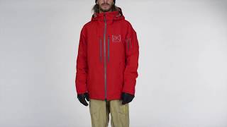 Burton AK GORE TEX Swash Jacket  Flame Scarlet [upl. by Cuda649]