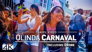 【4K】Carnaval de Olinda 2020  Pernambuco BRASIL  UltraHD Travel amp Drone Video [upl. by Anetta]