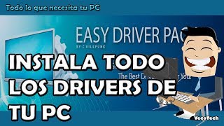 INSTALAR DRIVERS PARA WINDOWS 7  Easy Driver Pack para Win 7 32 y 64 bits [upl. by Betta]