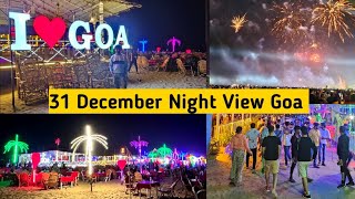 Goa Baga Beach Night Party  Goa 31 December Nightlife  Goa  Goa New Year Party  2024 New Year [upl. by Cavan]