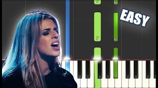 New Wine  Hillsong Worship  EASY PIANO TUTORIAL  SHEET MUSIC by Betacustic [upl. by Harms]