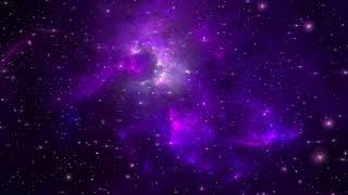 Purple Classic Galaxy 6000 Minutes Space Wallpaper Longest FREE Motion Background HD 4K 60fps [upl. by Schmitz234]