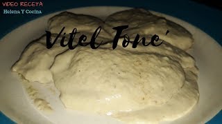 Vitel Tone  Receta facil y economica [upl. by Kamaria182]