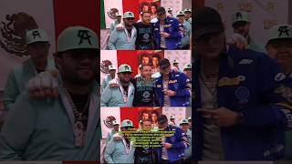 Peso Pluma y Canelo Álvarez 😱💯🔥🥊 pesopluma caneloalvarez [upl. by Kingston583]