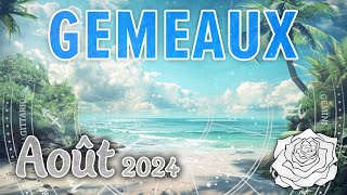 ♊GEMEAUX AOÛT 2024  LABOUTISSEMENT DUN PROJET FAMILIAL [upl. by Ayila573]