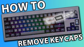 Quick and Easy Way to Remove Keycaps How to Remove Keycaps  EPOMAKER ShadowX [upl. by Bullion]