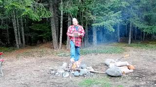 Paul Crispelli SPOKEN WORD around the campfire WAR [upl. by Desiri58]