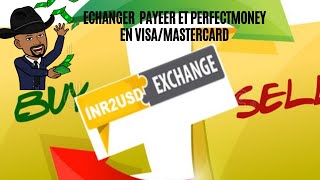 Comment récupérer son argent Payeer et Perfectmoney sur carte visamastercard [upl. by Atsuj]