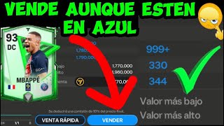 COMO VENDER TUS JUGADORES CON MÁS DE 999  VENTAS EN EL MERCADO FC MOBILE 24 [upl. by Lewes]