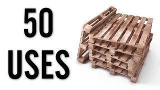 50 Amazing Uses for Wood Pallets [upl. by Hairem359]