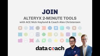 JOIN  ALTERYX 2MINUTE TOOLS [upl. by Weinert]