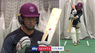 How to face a fast bowler as a lefthanded batsman  Marcus Trescothick Batting Masterclass [upl. by Aninad]