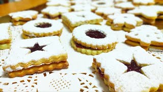 Biscotti Natalizi di frolla alla mandorle [upl. by Adaline]