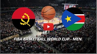 🔴 ANGOLA  SUDAN LIVE HD FIBA BASKETBALL WORLD CUP  MEN ONLY SUBSCRIBERS [upl. by Atnes]