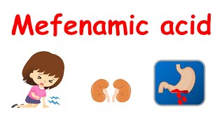 Mefenamic acid Meftal  Mechanism precautions side effects amp uses [upl. by Denzil]