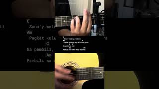 Magasin  Eraserheads  Easy Guitar Chords Tutorial For Beginners guitarlessons [upl. by Mcwherter]