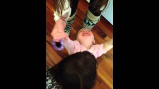 Laughing Baby Gets Tickled 10MonthsOld [upl. by Nerradal531]