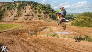 KTM 125 RAW RIPPING Mid Ulster MX Trax  RAW 2 STROKE [upl. by Ibbob857]