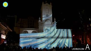 Mapping sobre el Cabildo Festejos por el Bicentenario de la Revolución de Mayo [upl. by Znerol]