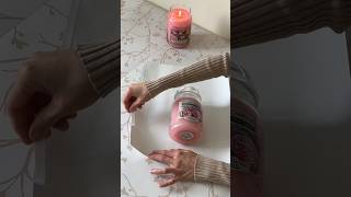 How to wrap a gift Wrapping ideas shortvideo how howto giftwrapping giftideas candle asmr [upl. by Miguela]