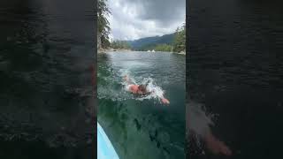 rope swings amp rock jumps in desolation sounddent island in bc canadafull vid surfing skookumchuck [upl. by Darla]