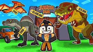 JURASSIC DINOSAUR TYCOON Minecraft [upl. by Akirahs]