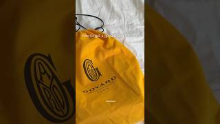 goyard mini anjou unboxing  girl math said I made money😗 [upl. by Supple]