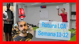 5 🔴 Semana 1112 ⚠️ ¡¡Rehabilitación LIGAMENTO Cruzado Anterior y Meniscos 😭 LCA [upl. by Valerio]