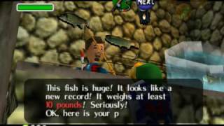 Legend of Zelda Ocarina of Time Walkthrough 07 28 quotHookshotquot [upl. by Blanka]